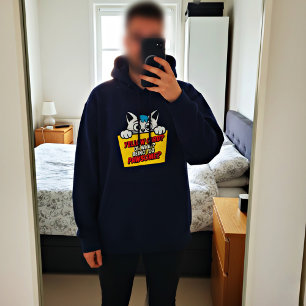 Speelse Cartoon Katten Hoodie - Perfect voor Katte