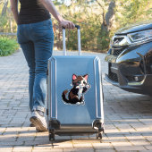 Speelse Cartoon Kitten Sticker (Koffer Insitu)