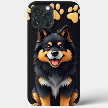Speelse Cartoon Puppy Energie – Schattige Whimsica