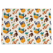 Speelse Cat Lover Design Groot Cadeauzakje (Voorkant)