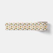 Speelse Cat Lover Design Satijnen Lint (Voorkant)