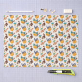 Speelse Cat Lover Design Tissuepapier (Craft)