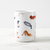 Speelse Cats Pattern – Schattigee Feline Lover Koffiemok (Center)