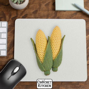 Speelse Chic Oma's Garden Modern Crochet Corn Muismat