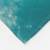 Speelse chocolade labrador zwemmen onder water fleece deken (Hoek)