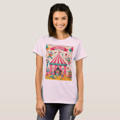 Speelse Circus Delight T shirten ontwerp 🎨🎭 T-shirt (Voorkant volledig)