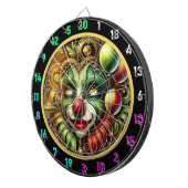 Speelse Clown met Ballonnen Dartbord voor Game Nig (Voorkant Rechts)