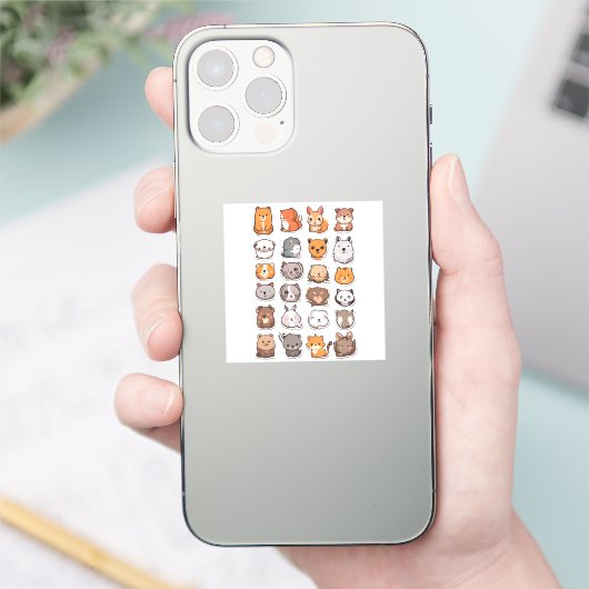 Speelse Critter Companions Sticker Pack (Telefoon)