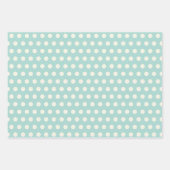 Speelse Dachshund in Truien Kerst  Inpakpapier Vel (Voorkant 3)