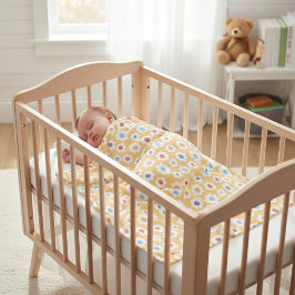 Speelse Daisy Ditsy Print Baby Peuter Deken