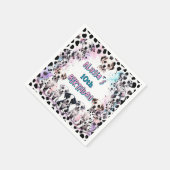 Speelse Dalmatische Puppies Verjaardagsfeest Servet (Hoek)