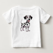 Speelse Dalmatische Puppy (Achterkant)