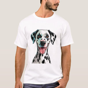 Speelse Dalmatische Puppy T-shirt