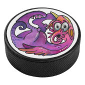Speelse denkbeeldige wezens en monsters hockey puck (3/4)