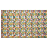 Speelse Dierenvrienden Patchwork Pattern met Schat Stof (Fat Quarter)