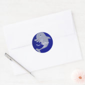 Speelse Dolfijn Stickers (Envelop)
