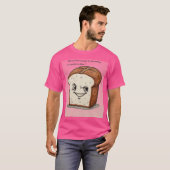 Speelse Doodle Brood - "Niet mijn schuld!" spotpre T-shirt (Voorkant volledig)
