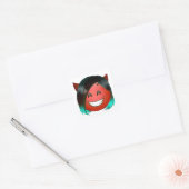 : Speelse Duivel Emoji Sticker (Envelop)