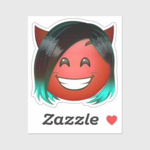 : Speelse Duivel Emoji Sticker