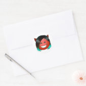 : Speelse Duivel Emoji Sticker (Envelop)