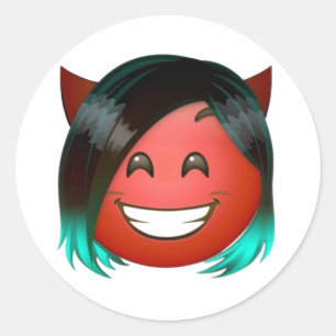 : Speelse Duivel Emoji Sticker