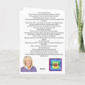 Speelse Eén Lovitude Blank Card door Anne Pryor Kaart (Achterkant)