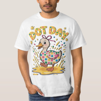Speelse Eend Stip Dag Kinder T-Shirt – Speelse Sti