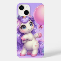 Speelse Eenhoorn met een ballon