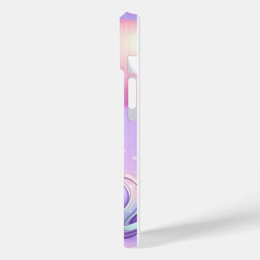 Speelse Eenhoorn met een ballon Case-Mate iPhone Case (Achterkant / Links)