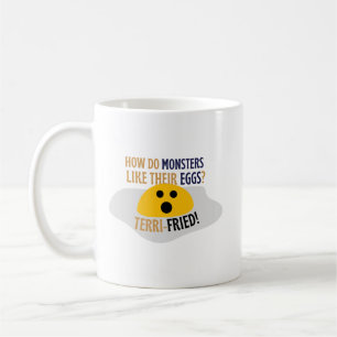 Speelse Eenvoudige Humor Vader Grappen Monsters Pu Koffiemok