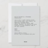 Speelse Elf Tussen Cadeautassen Feestdagenkaart (Achterkant)