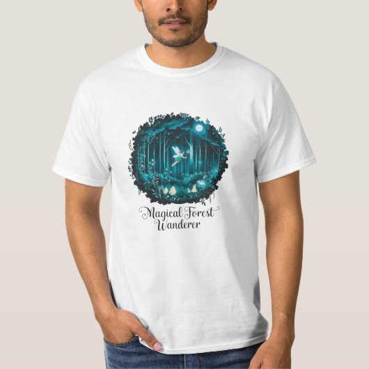 Speelse en betoverende Fairycore Art T-shirt (Voorkant)
