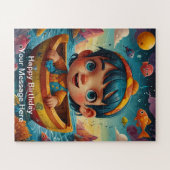 Speelse en grillige Design Jigsaw puzzel (Horizontaal)