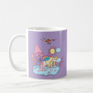 Speelse en grillige kunst Design Koffiemok