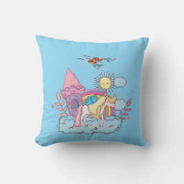 Speelse en grillige kunst Design Kussen