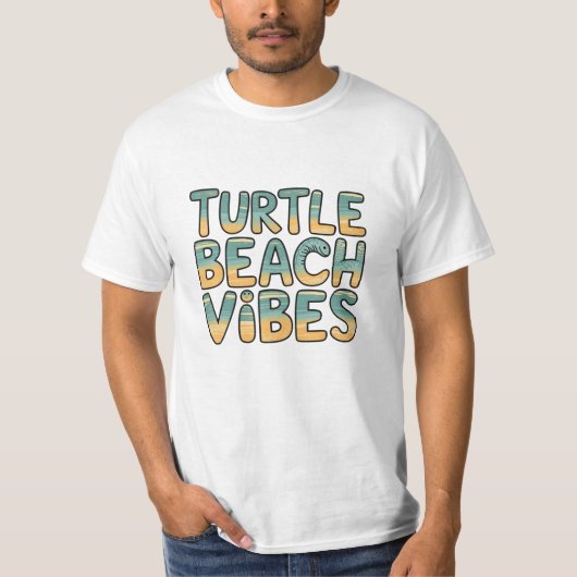Speelse en grillige Turtle Design T-shirt (Voorkant)