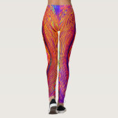 Speelse en kleurrijke Design Leggings" Leggings (Achterkant)