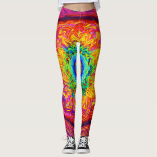 Speelse en kleurrijke Design Leggings" Leggings