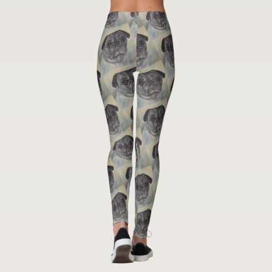 SPEELSE EN LIEVE PUG LEGGINGS (Achterkant)