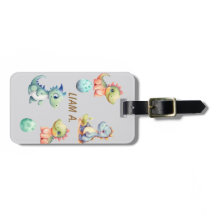 Speelse en schattige dinosaurus Gepersonaliseerd