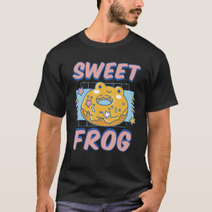 Speelse en Zoete Kikker Levendige en Leuke Kikker T-shirt