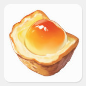 Speelse Fantasy-Sticker Vierkante Sticker (Voorkant)