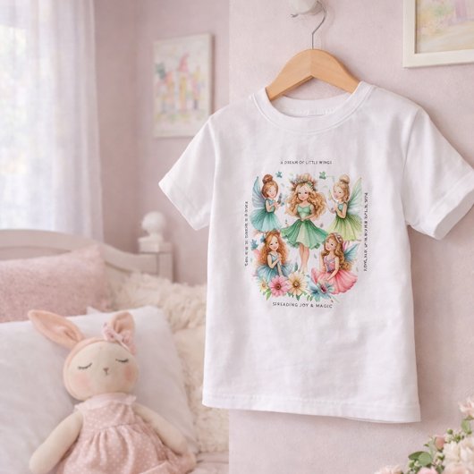 Speelse Feeëntuin Kinderen Grafische T-shirt