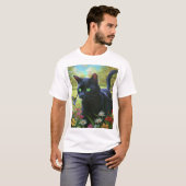 "Speelse Feline Frolics in het Park" T-shirt (Voorkant volledig)