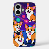 Speelse Foxes Cartoon iPhone Case (Achterkant)