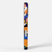 Speelse Foxes Cartoon iPhone Case (Achterkant / Rechts)