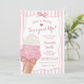 Speelse Fun Boog Ze is gescoord bruiloft feest Kaart (Staand voorkant)