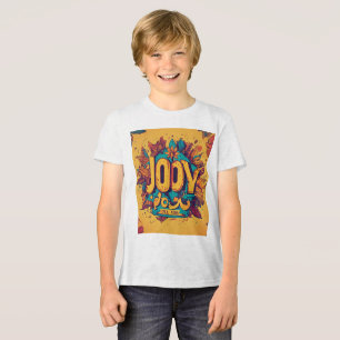 Speelse Gedrukte Kinderen T-Shirt: Leuke Design vo Tri-Blend Shirt