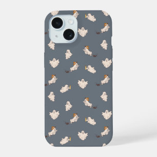 Speelse geesten Halloween patroon iPhone 15 Case