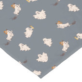 Speelse geesten Halloween patroon Korte Tafelloper (Hoek)